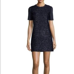 Tory Burch Navy Shimmer Dress Size XL